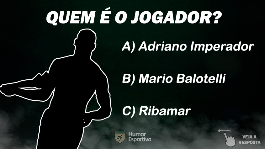 Quiz: reconhece qual o jogador pela silhueta?