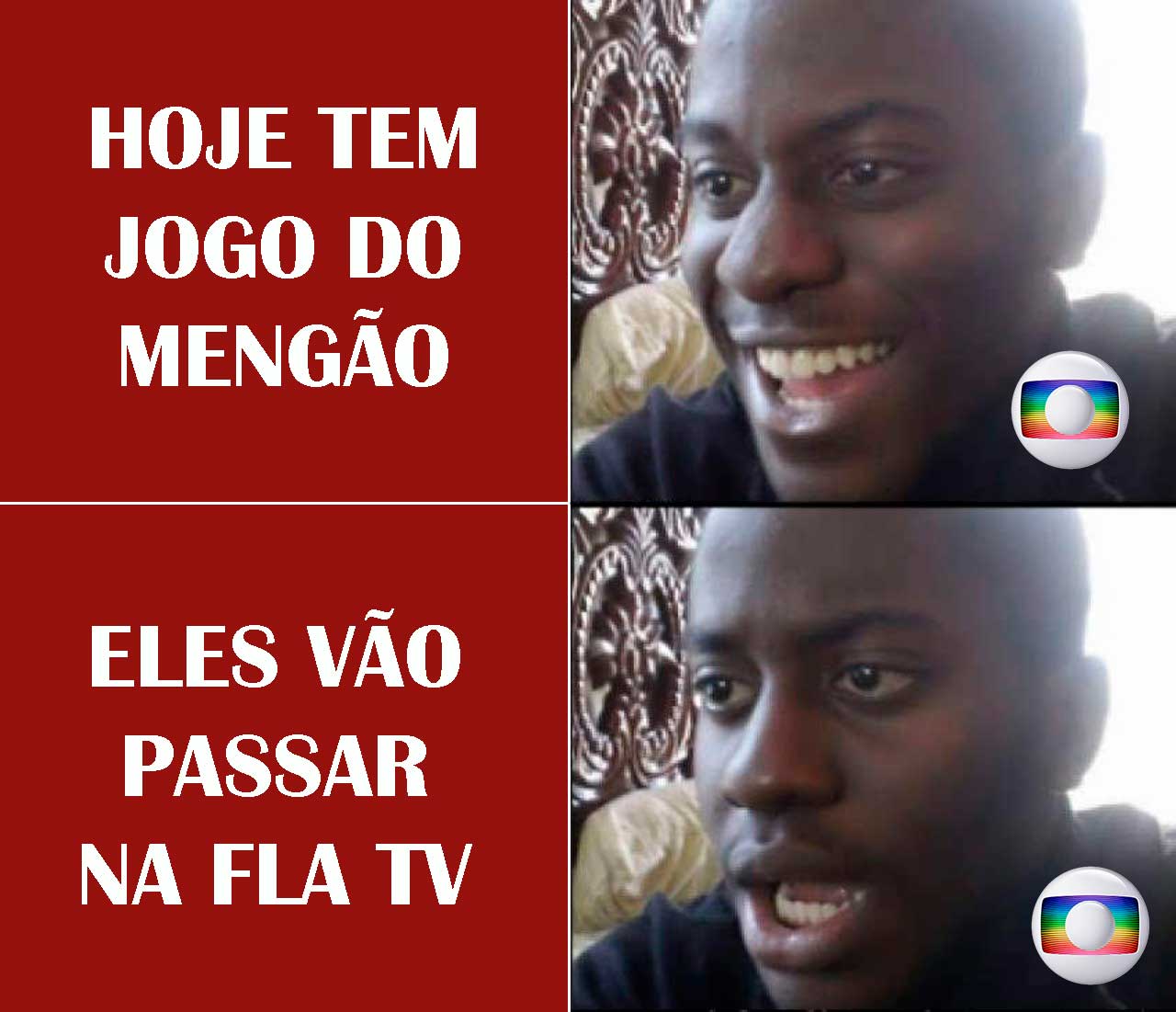 Atrito entre Flamengo e Globo rende memes entre os flamenguistas