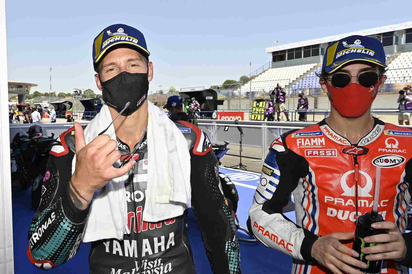 Fabio Quartararo e Pecco Bagnaia, o terceiro