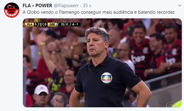 Atrito entre Flamengo e Globo rende memes entre os flamenguistas