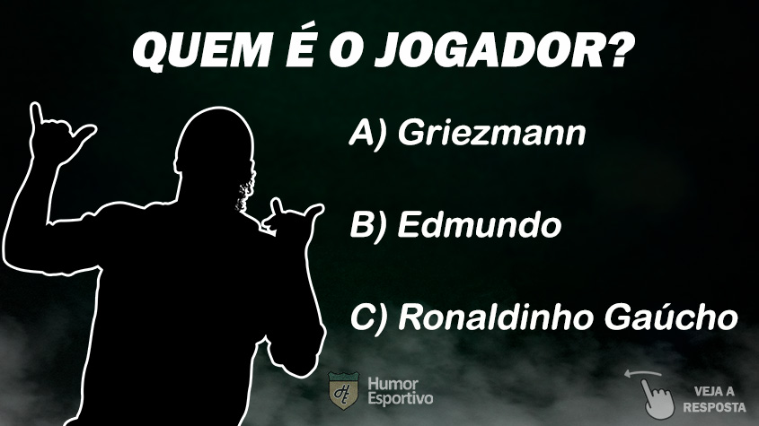 Quiz: reconhece qual o jogador pela silhueta?