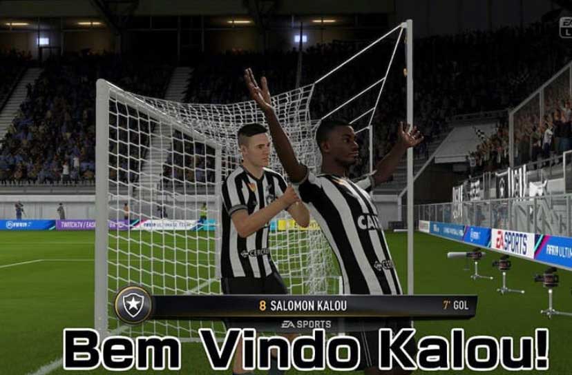 Acerto do Botafogo com Salomon Kalou rendeu memes nas redes sociais