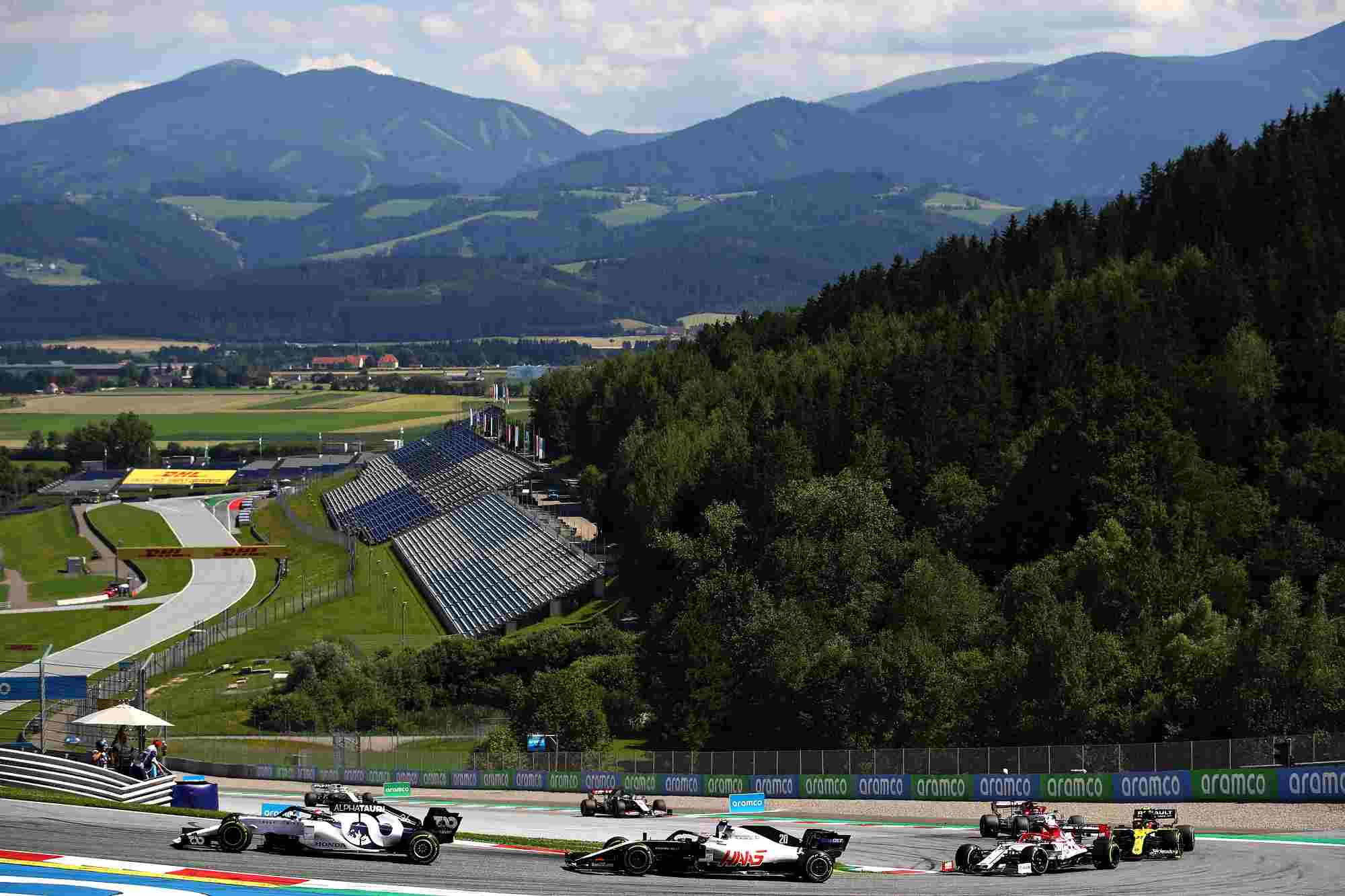 O GP da Áustria de Fórmula 1 aconteceu no belo Red Bull Ring 