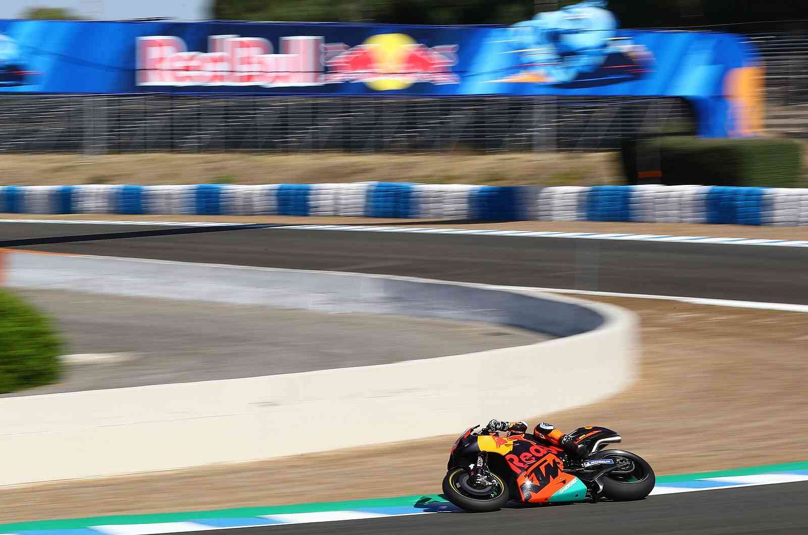 No segundo treino, colocou a KTM no terceiro posto da tabela (Foto: Red Bull Content Pool)