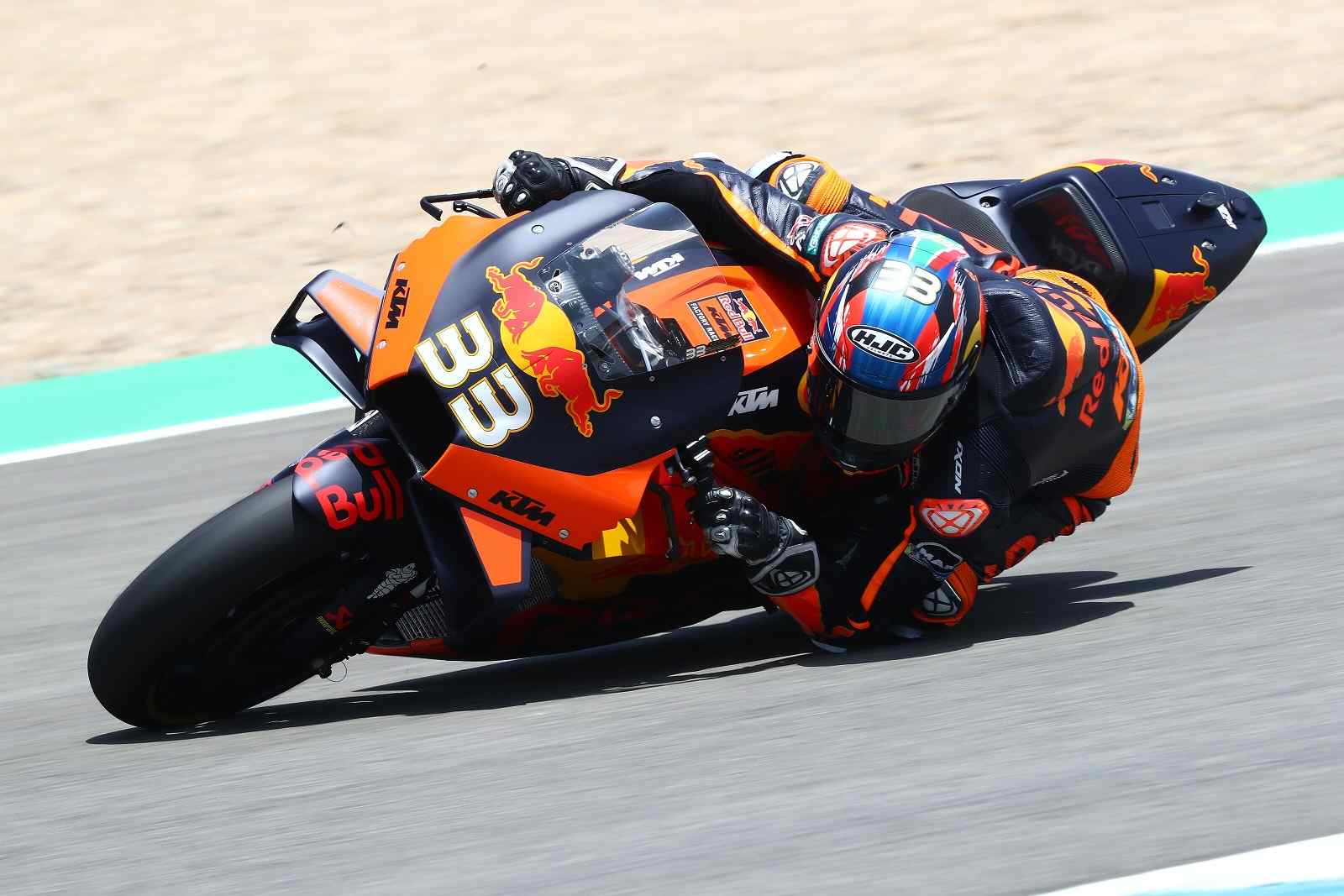 Quem surpreendeu foi o novato Brad Binder (Foto: Red Bull Content Pool)