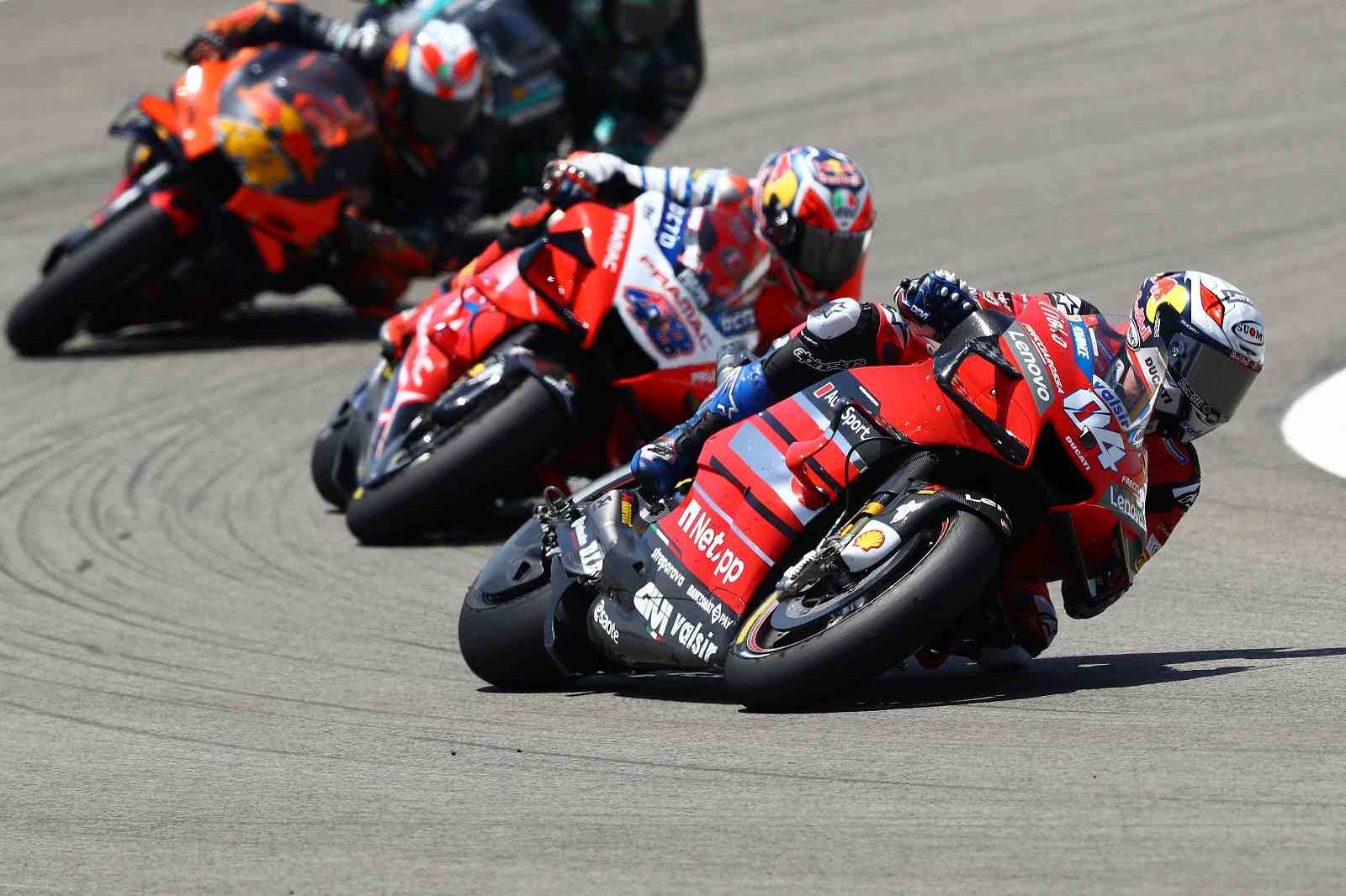 Andrea Dovizioso cresceu aos poucos durante a corrida (Foto: Red Bull Content Pool)