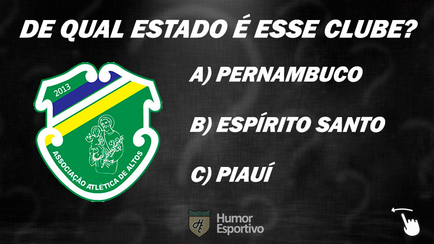 Reconhece o clube e sabe de qual estado ele é? Acerte a resposta!