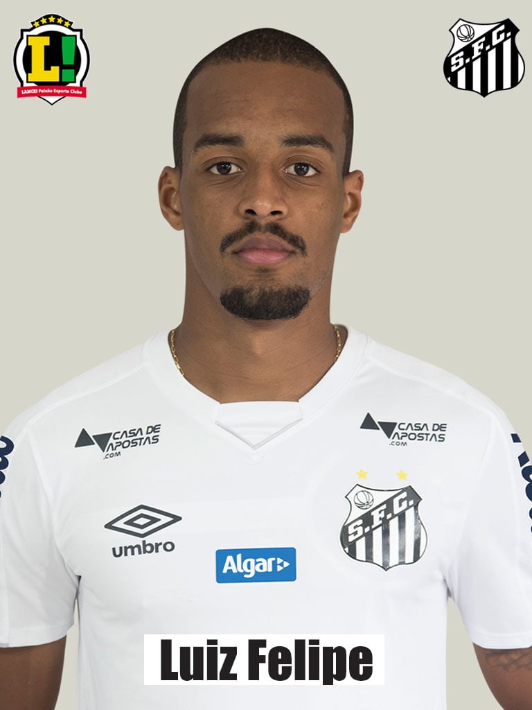 Luiz Felipe – 6,0 – Jogo sério e seguro do zagueiro santista na Vila.