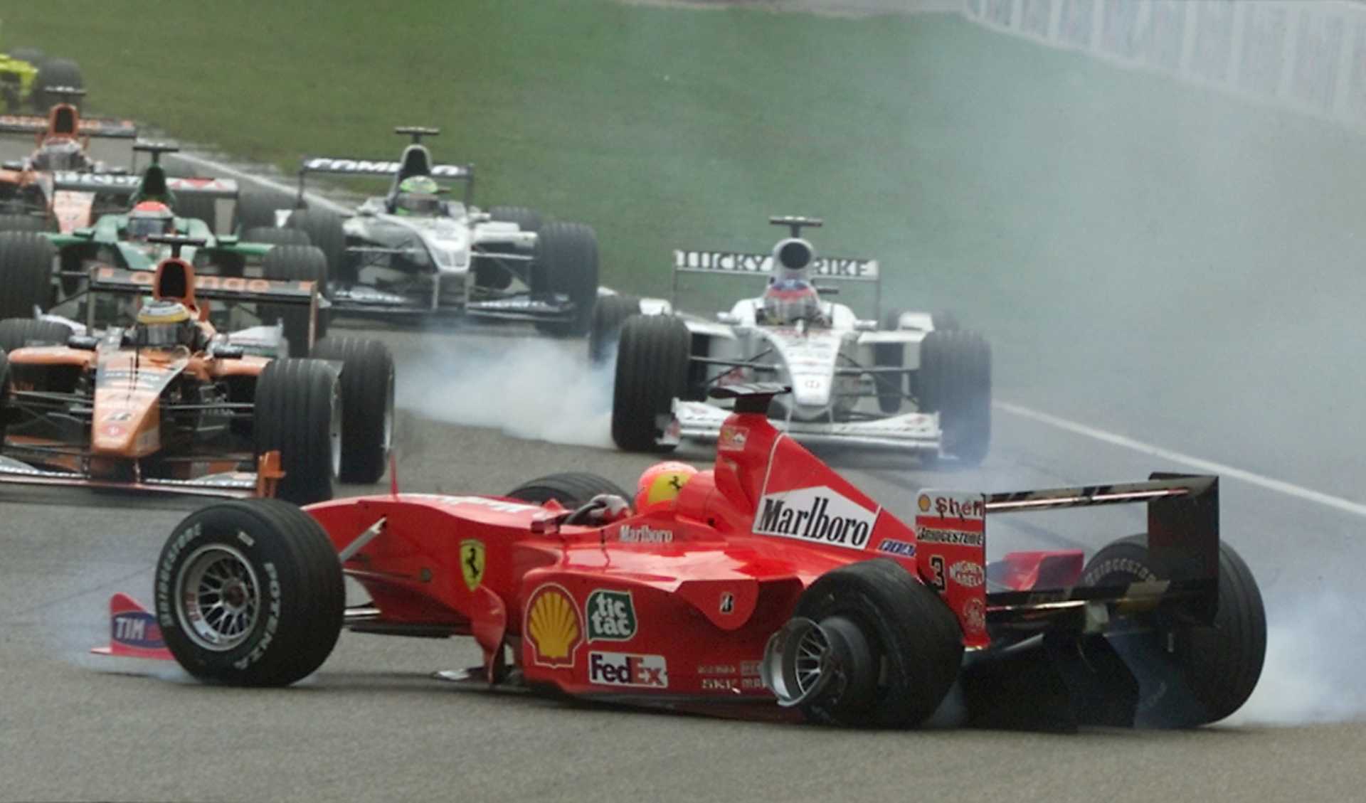 Foi um grande revés para a corrida do alemão, que largou em segundo