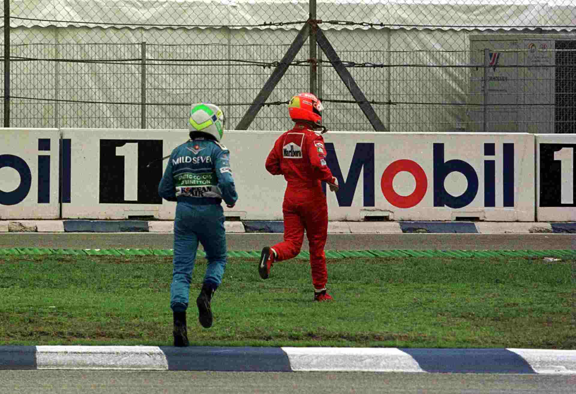 A tristeza foi ter de abandonar sua corrida caseira