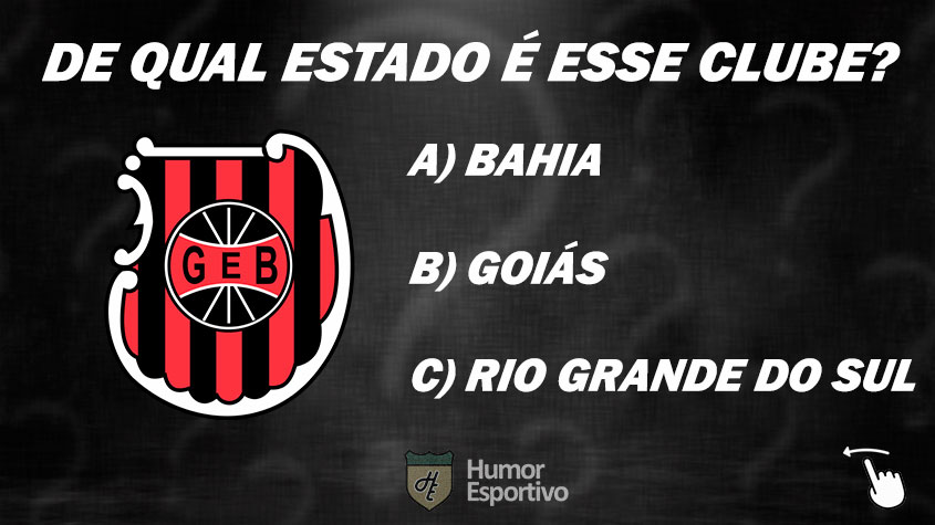 Reconhece o clube e sabe de qual estado ele é? Acerte a resposta!