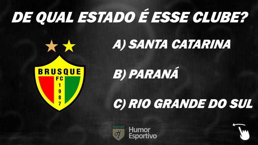 Reconhece o clube e sabe de qual estado ele é? Acerte a resposta!