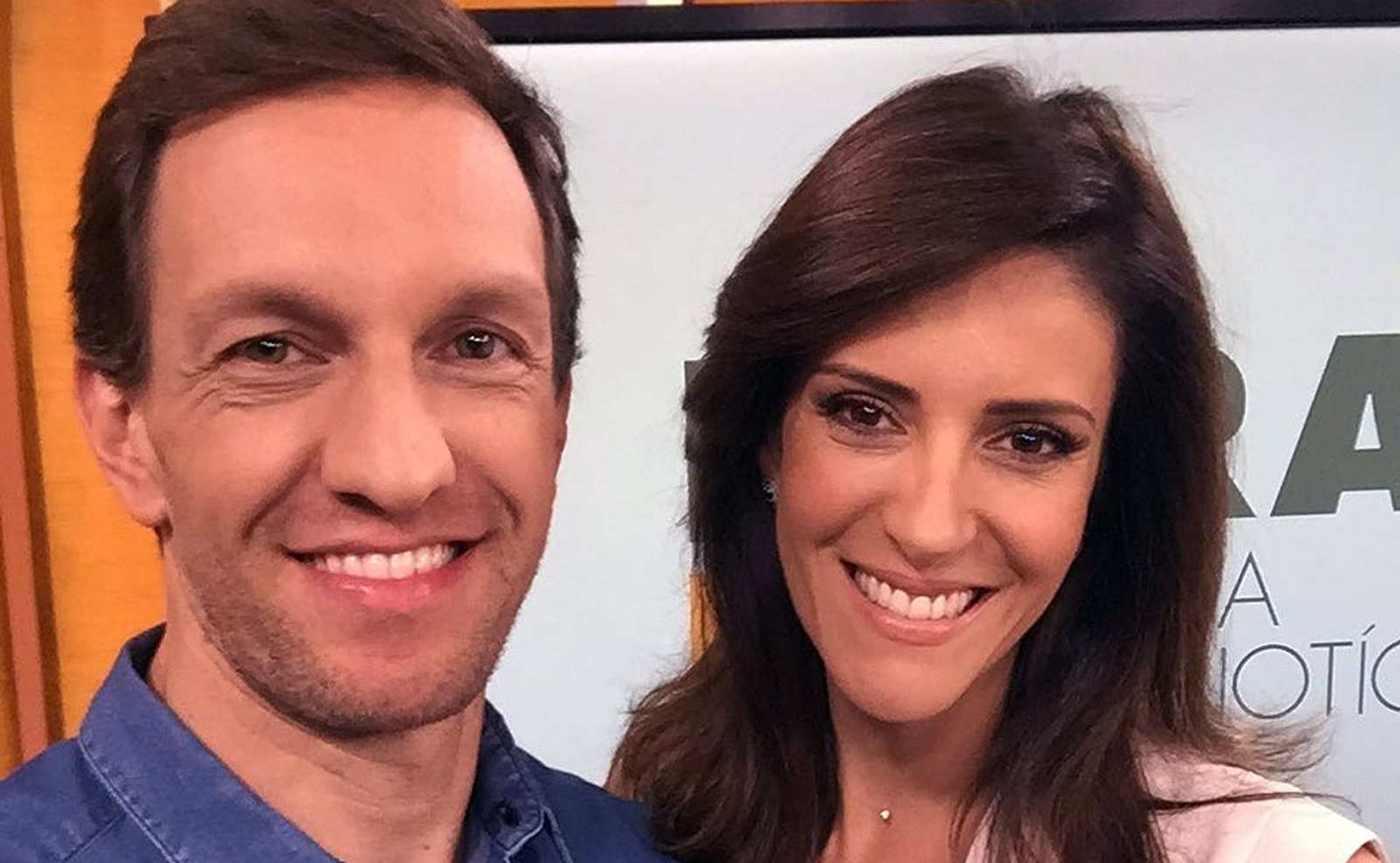 Ex-F1 e comentarista da Globo, Luciano Burti namora com Monalisa Perrone, jornalista da CNN