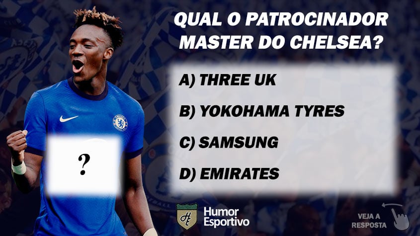 Qual o patrocinador master do Chelsea?