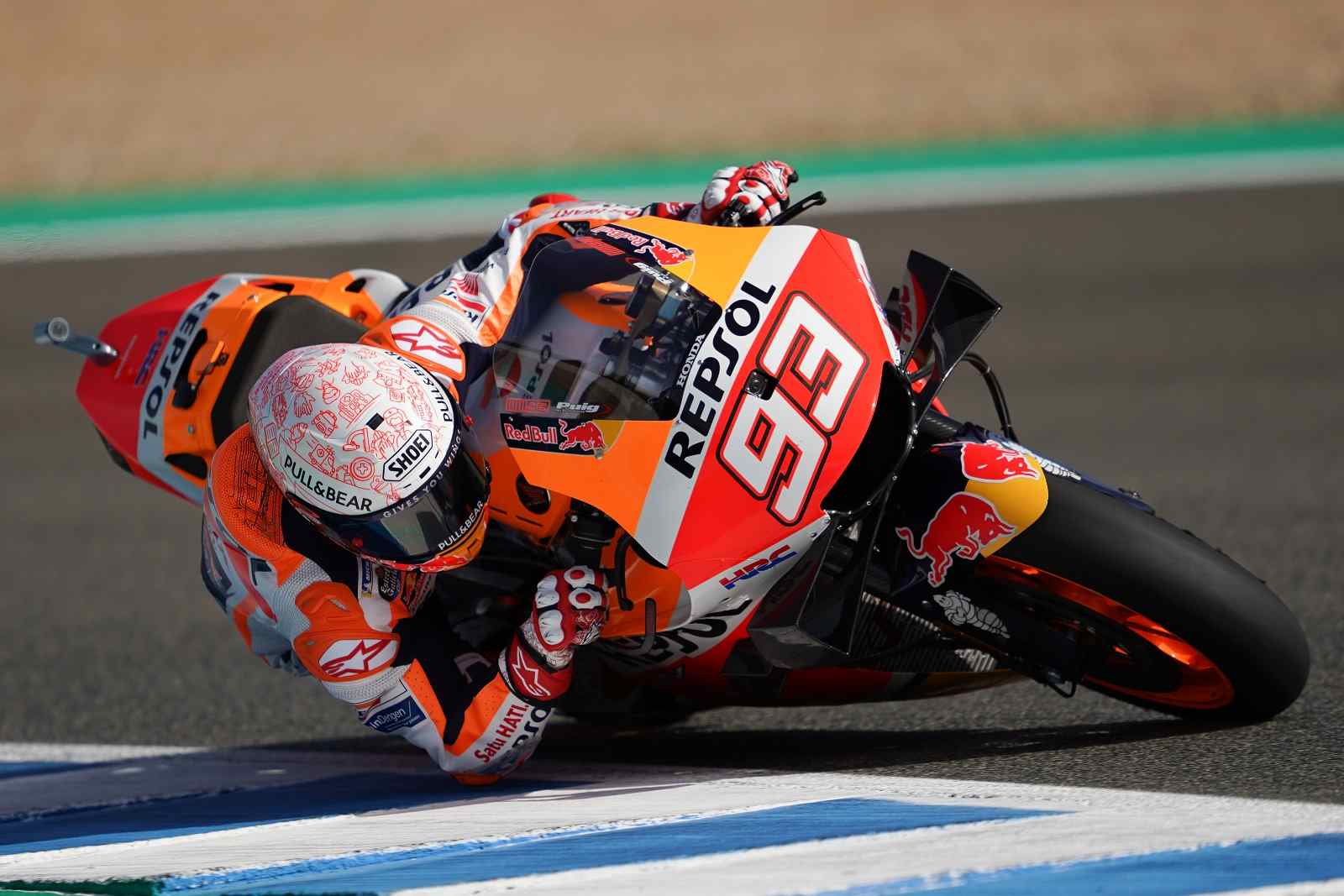 Marc Márquez se colocou como o mais rápido do TL1 (Foto: Repsol)