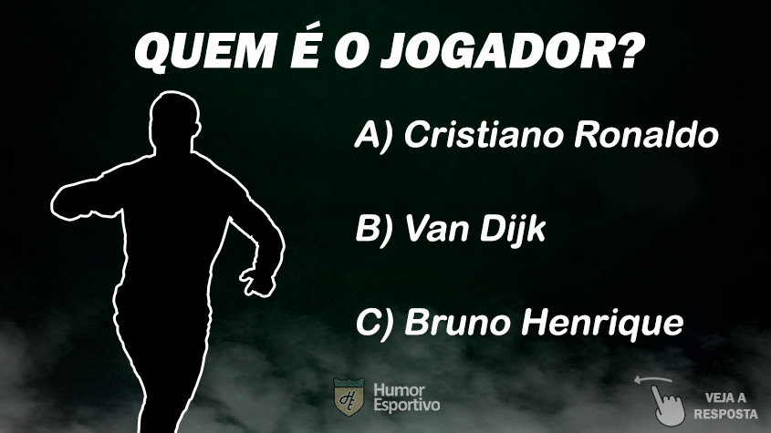 Quiz: reconhece qual o jogador pela silhueta?