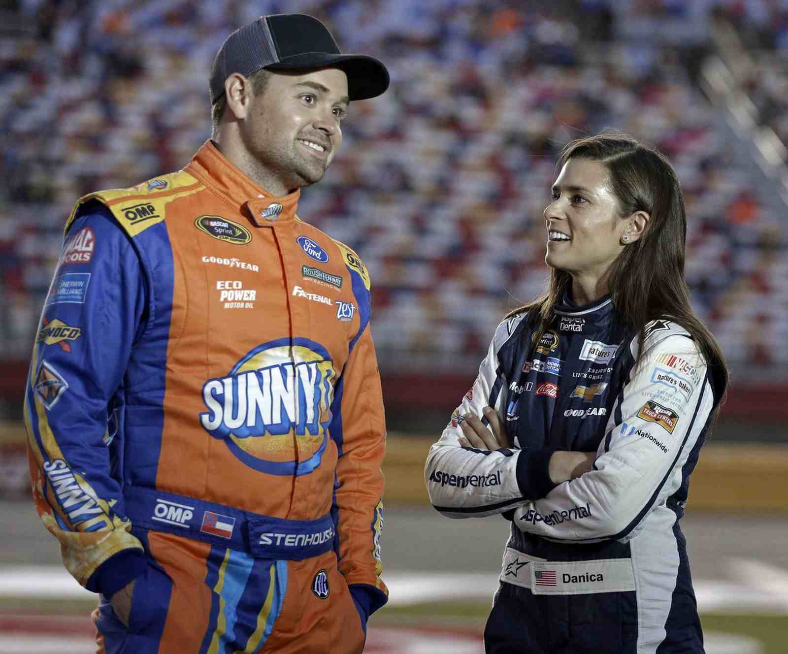 Mas antes de A-Rod, Danica namorou por cinco anos com Ricky Stenhouse Jr, piloto da Nascar