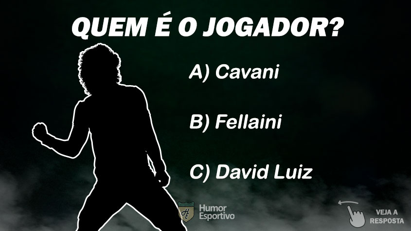 Quiz: reconhece qual o jogador pela silhueta?