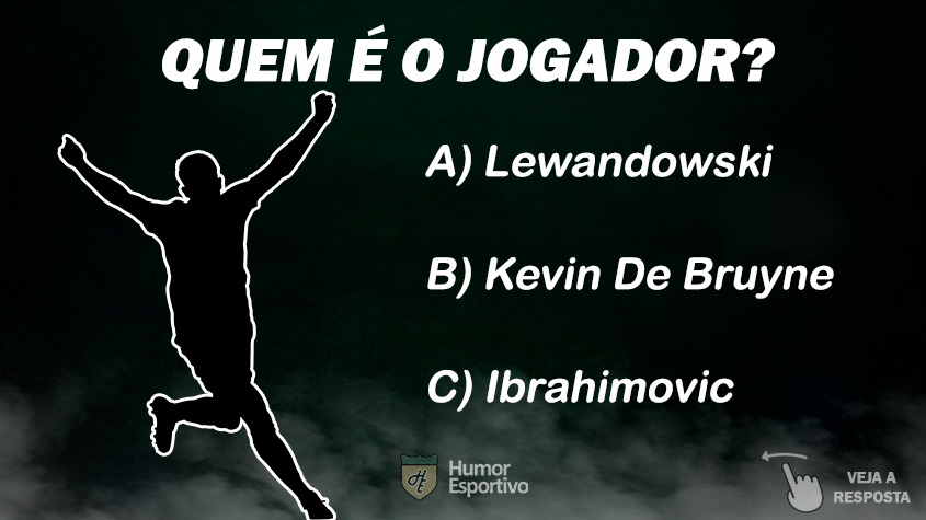 Quiz: reconhece qual o jogador pela silhueta?