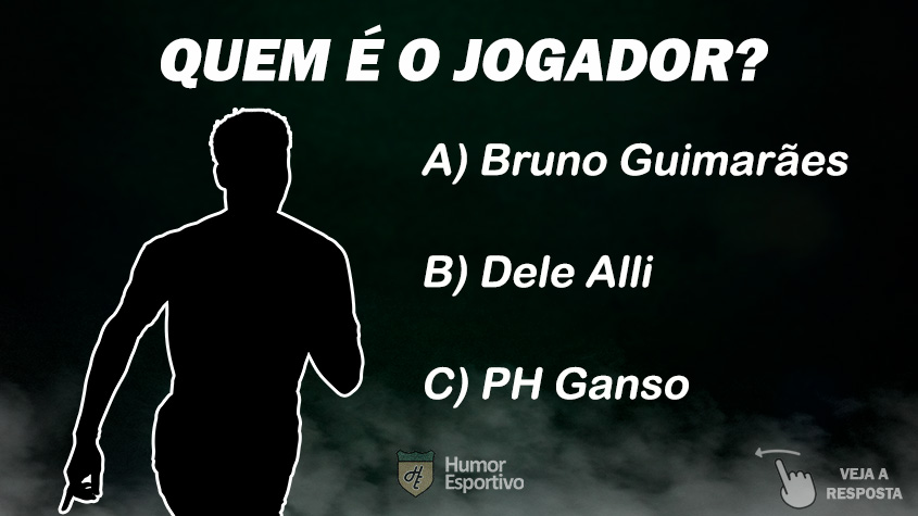 Quiz: reconhece qual o jogador pela silhueta?