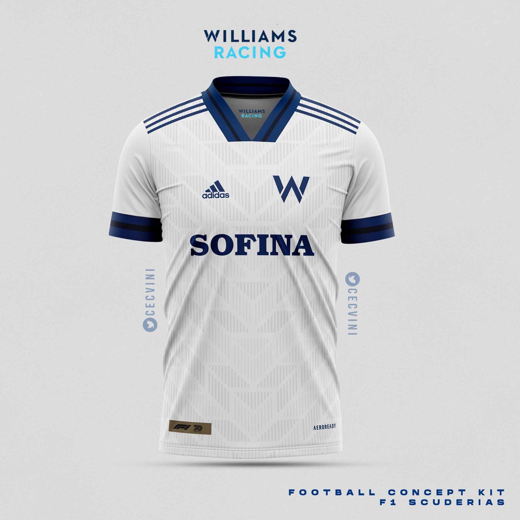 A camisa da Williams
