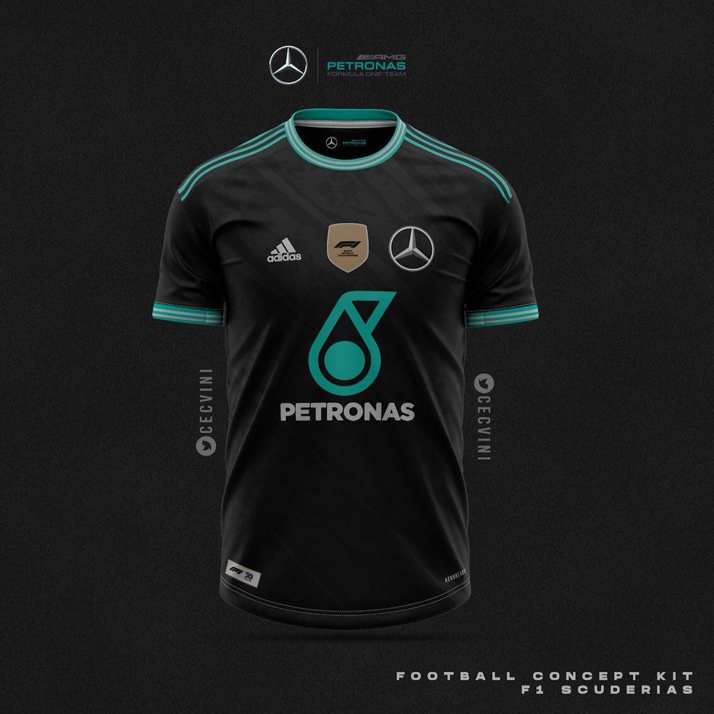 A camisa da Mercedes