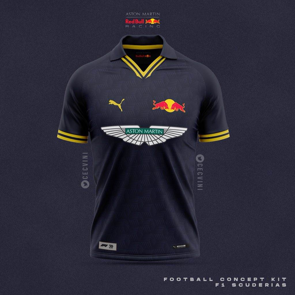 A camisa da Red Bull
