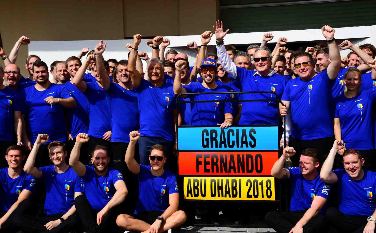 Então, o GP de Abu Dhabi de 2018 marcou a despedida -temporária - de Alonso da F1