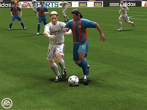 O FIFA 2005 mostrava gráficos impressionantes (para época)