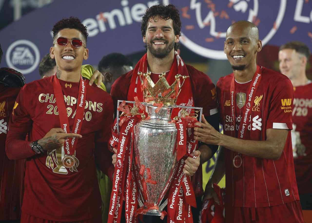 Os brasileiros Roberto Firmino, Alisson e Fabinho foram alguns dos destaques da vitoriosa campanha dos Reds.