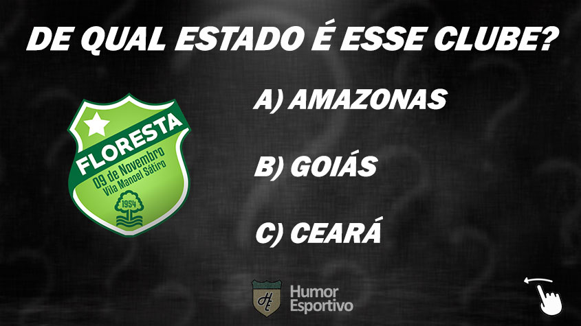 Reconhece o clube e sabe de qual estado ele é? Acerte a resposta!