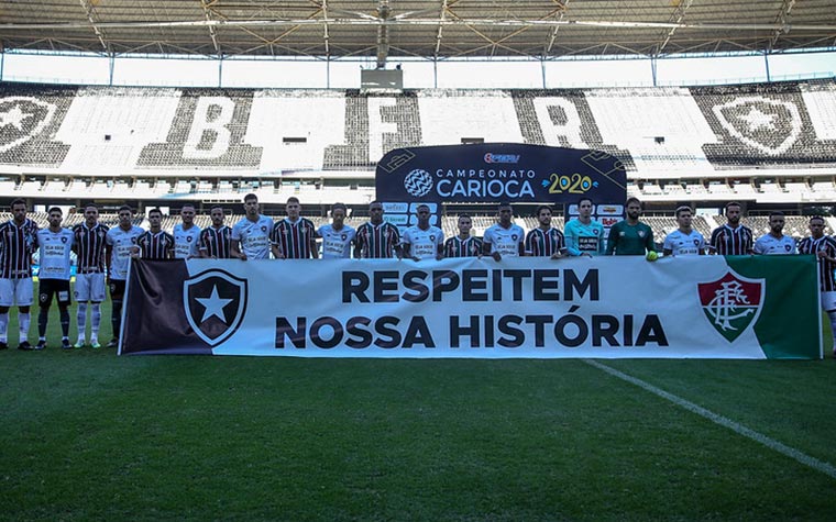 Luta contra a volta: O Fluminense foi um dos clubes mais fortes na corrente contra o retorno do futebol em meio à pandemia da Covid-19. O Carioca foi o primeiro campeonato a retomar as atividades e o Tricolor acabou voltando aos treinos poucos dias antes da reestreia. Os atletas, inclusive, fizeram um manifesto contra o Estadual. Isso, unido a atritos com transmissão, geraram desgaste entre Mário Bittencourt e Ferj.