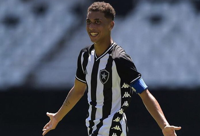 Kauê (volante - Botafogo - 18 anos): multa de 45 milhões de euros (R$ 238 milhões) 