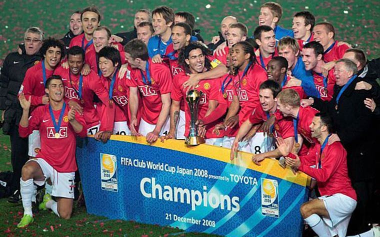 MUNDIAL DE CLUBES FIFA - Em 2008, na esteira do título da Champions pelo Manchester United em cima da LDU.