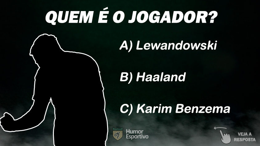 Quiz: reconhece qual o jogador pela silhueta?