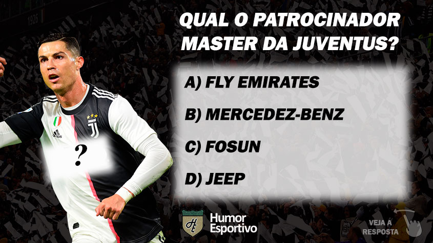 Qual o patrocinador master da Juventus?