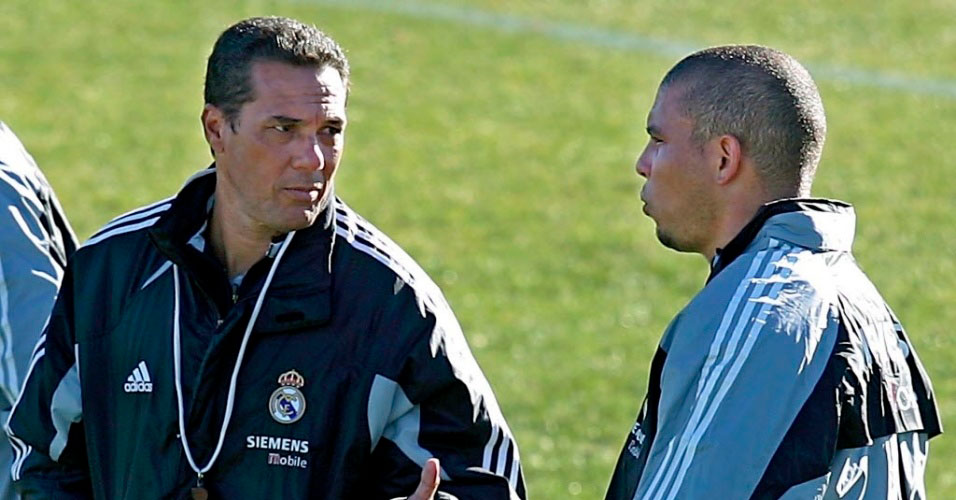 Luxemburgo era técnico do Real Madrid