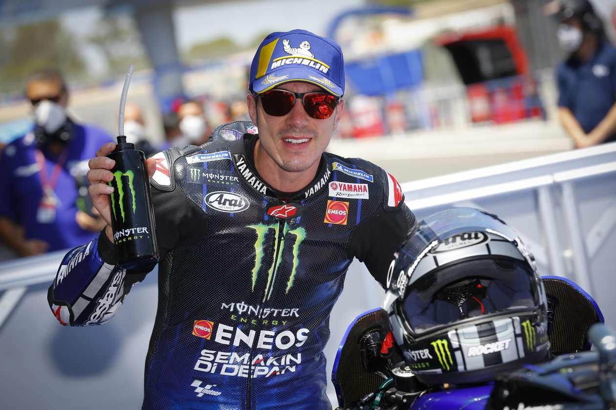 Maverick Viñales ficou com o segundo posto