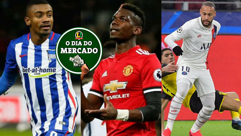 Apesar de toda a preocupação com o novo coronavírus, o mercado da bola continua ativo no mundo todo. O Botafogo se aproximou da contratação de Kalou, Zidane faz pedido ao Real Madrid para contar com Pogba, PSG oferece Neymar ao Manchester United... Confira as novidades do mercado desta quarta-feira! 