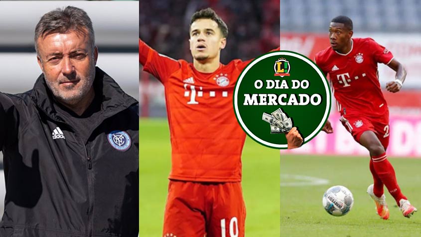 Apesar da pandemia do novo coronavírus, o mercado da bola não para. A manhã desta quinta-feira foi agitada, com Torrent podendo assinar com o Fla a qualquer momento, Coutinho podendo voltar a Inglaterra e Alaba cobiçado. Veja estas e outras movimentações!