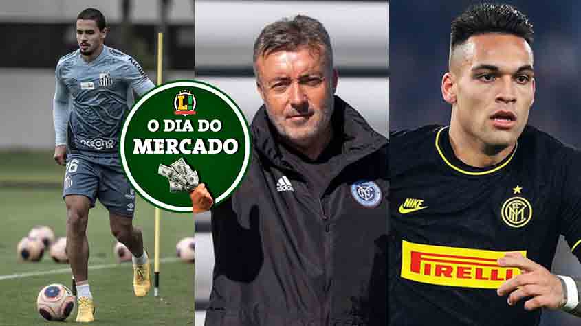 Apesar da pandemia do novo coronavírus, o mercado da bola não para. A manhã desta quinta-feira foi agitada, com clube português de olho em jogador do Santos, Jovic podendo sair do Real e ir para a França e o futuro de Lautaro Martínez sendo definido. Veja essas e outras movimentações!