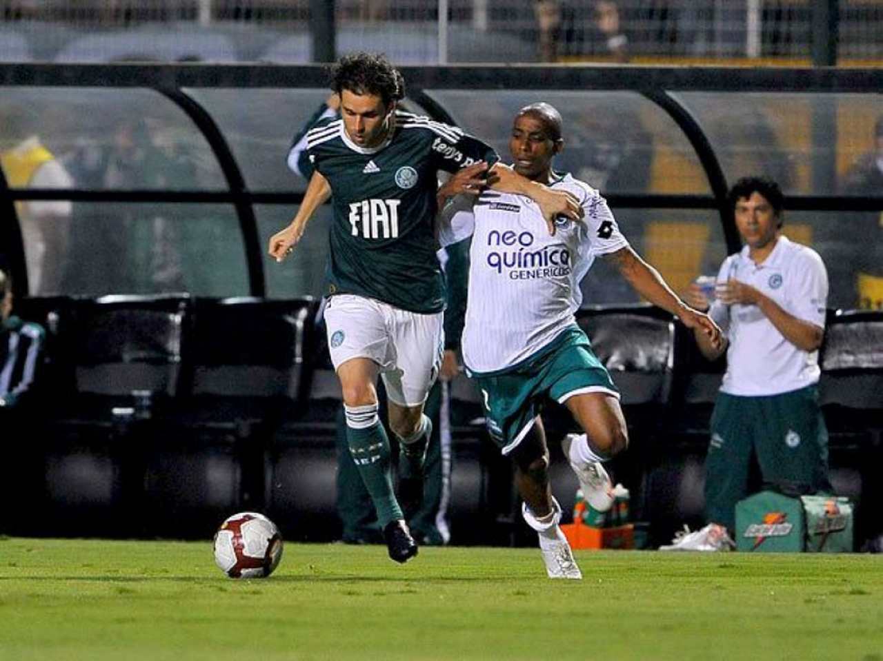 3º rodada - Palmeiras x Goiás - Novo jogo envolvendo o Verdão, que tem vínculo de transmissão com a Turner e por isso poderia ter sua transmissão no Allianz Parque. O Esmeraldino tem seus direitos ligados à Globo.