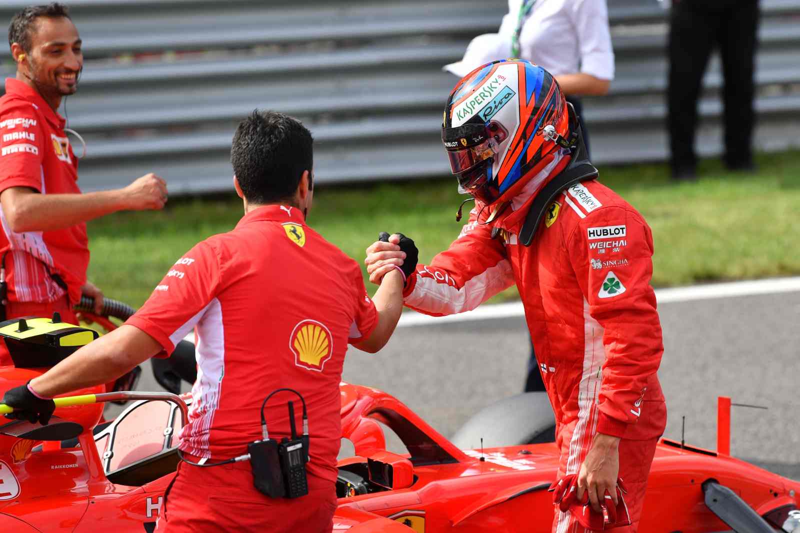 17 - Kimi Räikkönen, 18 poles, a última delas com a Ferrari SF71H no GP da Itália de 2018