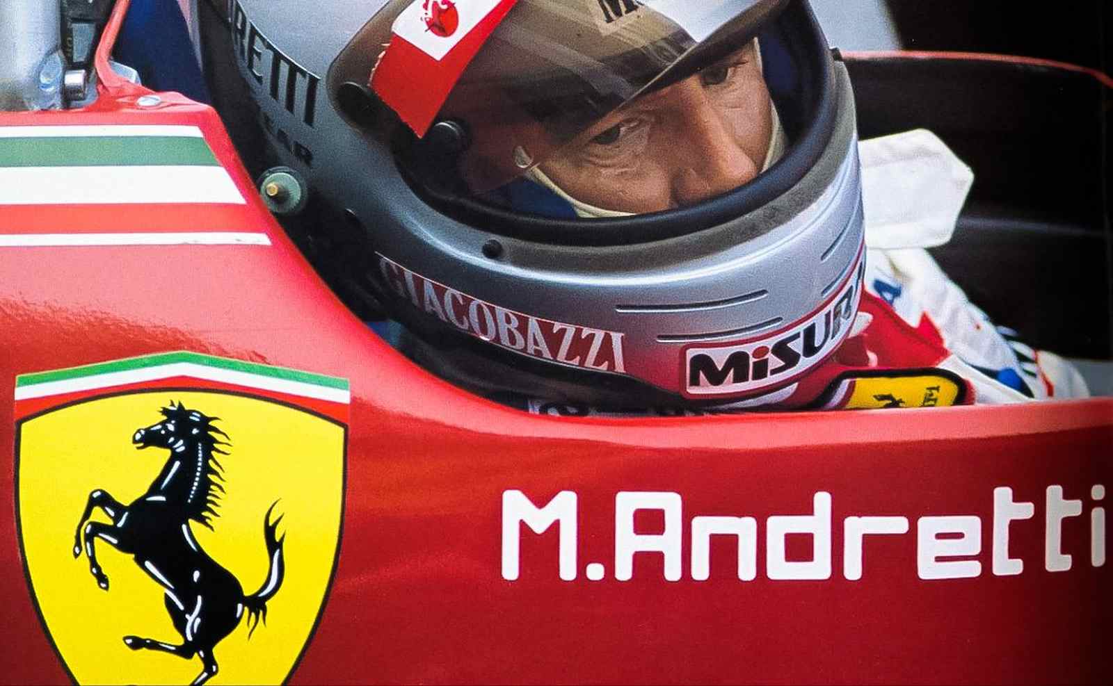 15 - Mario Andretti, 18 poles, a última delas com a Ferrari 162C2 no GP da Itália de 1982