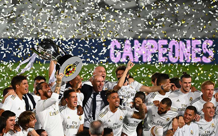 O Real Madrid tornou-se mais uma vez campeão espanhol na última semana e isolou-se ainda mais na primeira posição de títulos do torneio. Você sabe quantos ele tem? E o Barcelona e o Atlético de Madrid? Confira tudo aqui!