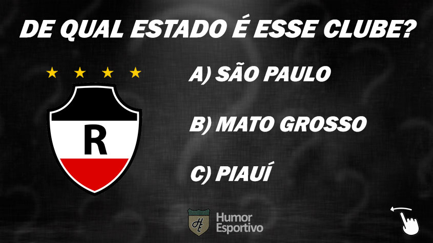 Reconhece o clube e sabe de qual estado ele é? Acerte a resposta!