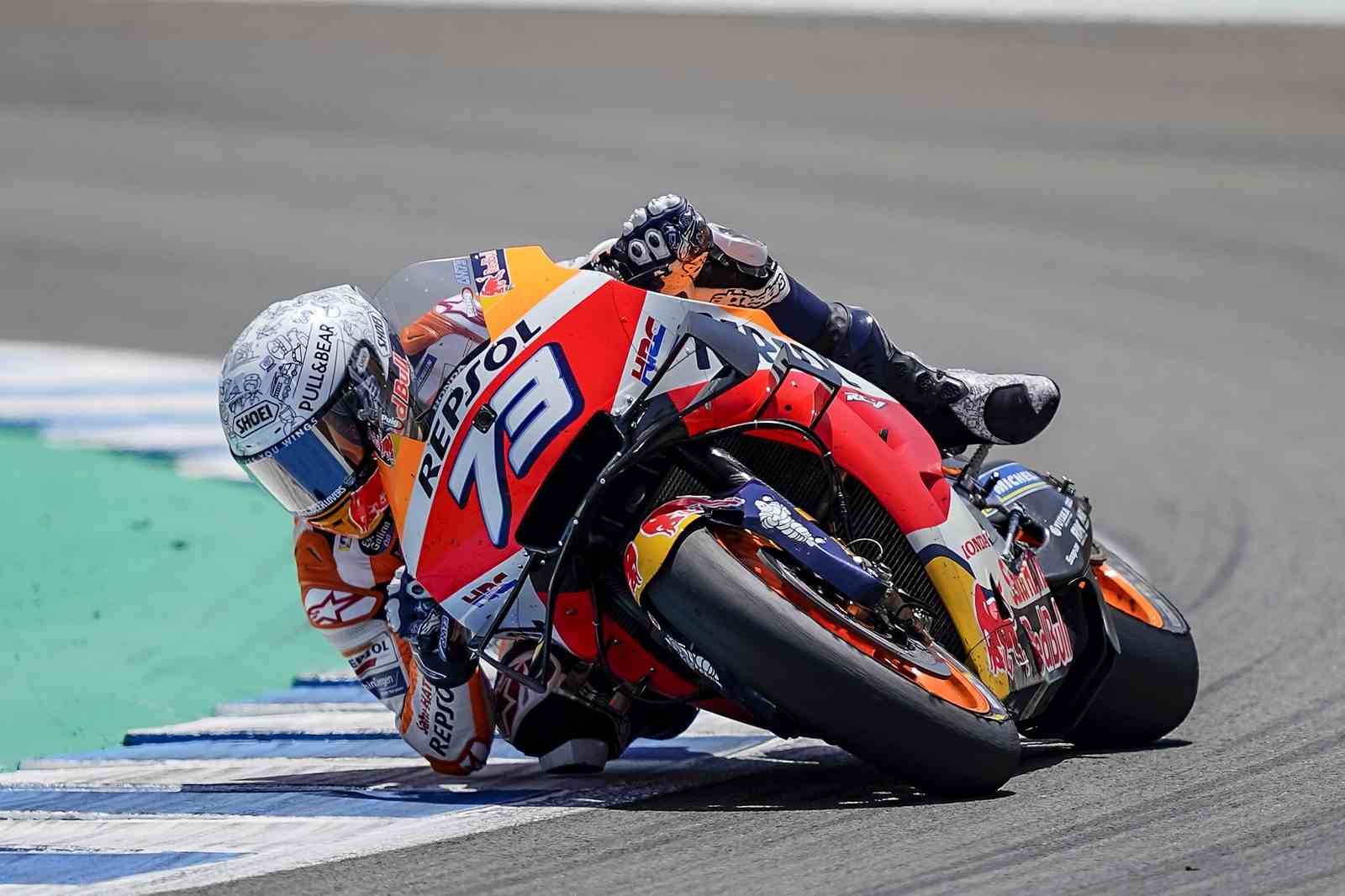 Álex Márquez não conseguiu acompanhar o ritmo do irmão (Foto: Repsol)