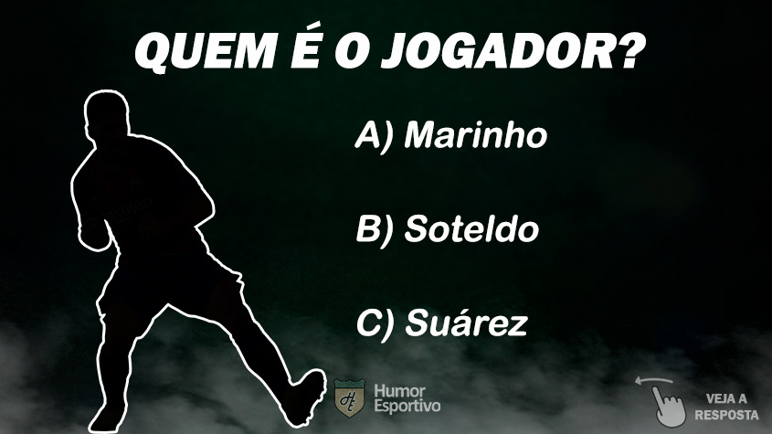 Quiz: reconhece qual o jogador pela silhueta?