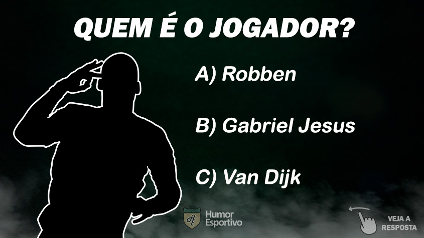 Quiz: reconhece qual o jogador pela silhueta?