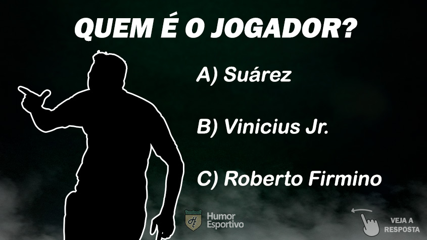 Quiz: reconhece qual o jogador pela silhueta?